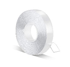 Double Sided Mounting Tape - 1 in 10 Ft Acrylic Mounting Adhesive Removable Clear  Double-Sided Tape Heavy Duty for Indoor/Outdoor Mounting(Pack of 1 Roll) 