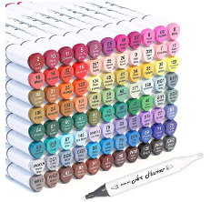 Caliart Markers Color Chart  Marker art, Sketch markers, Alcohol