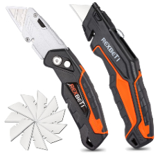 Easy Cut World's Best Safety Box Cutter Knives and Replacement Blades 