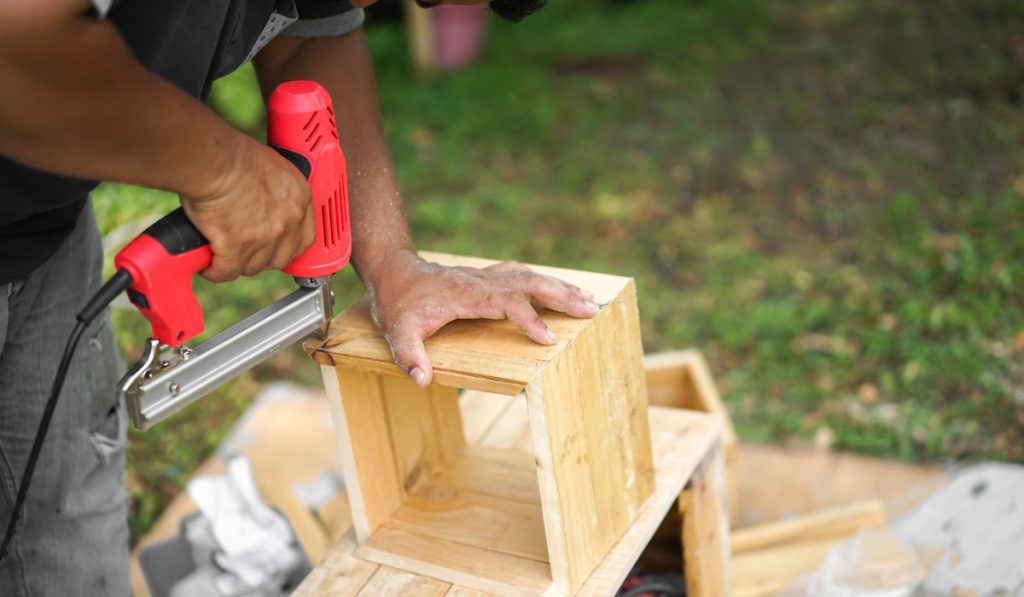 you need an electric brad nailer when building your birdhouse