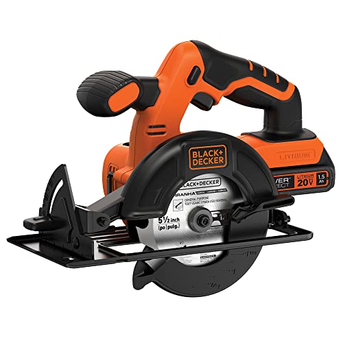 black+decker cordless circular saw